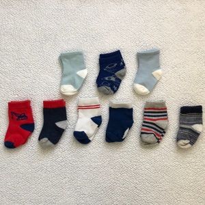 Lot of baby socks